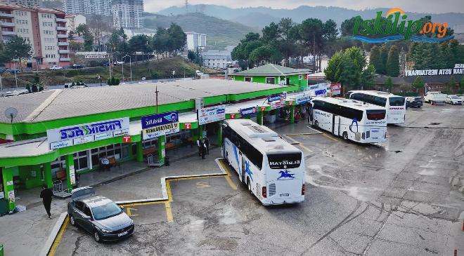 Giresun Şehirler Arası Otobüs Terminali 2025 Yılı Yolcu ve Araç Verileri