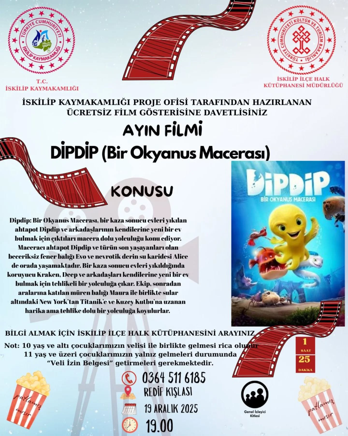 Redif Kışlası Sinema Günleri İskilip’te Başlıyor Redif Kışlası Sinema Günleri İskilip’te Başlıyor