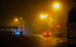 İskilip’te Sisli Hava Etkili Oldu