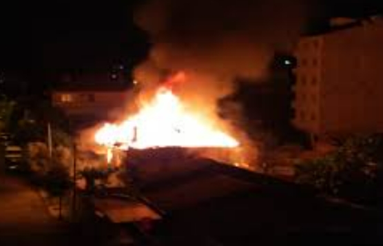 İskilip’te Ev Yangını Korkuttu