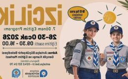 Antalya’da 7. İzcilik Eğitimi İçin Başvurular Açıldı