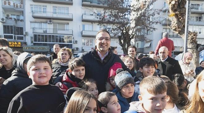 Balçova’da Kar Şenliği Yoğun İlgi Gördü