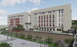 Canik Fen Lisesi İnşaatı Hızla İlerliyor