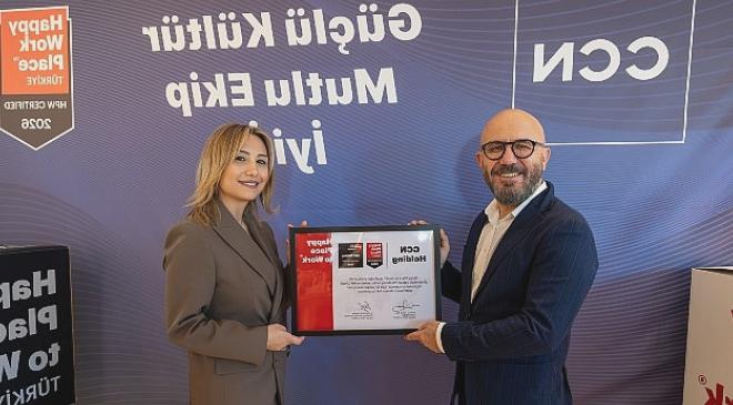 CCN Holding ve Grup Şirketleri Happy Place to Work Sertifikasıyla Ödüllendirildi