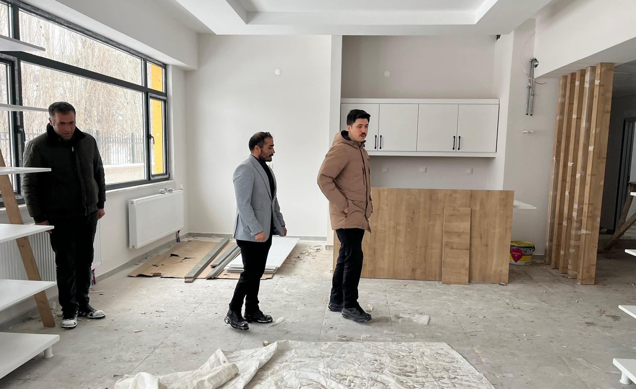 Digor Kaymakamı Kahraman'dan Dağpınar Spor Kompleksi İnceleme Ziyareti