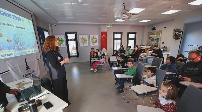 Efes Selçuk’ta Çocuklara Yönelik Deniz Ekosistemi Eğitimi