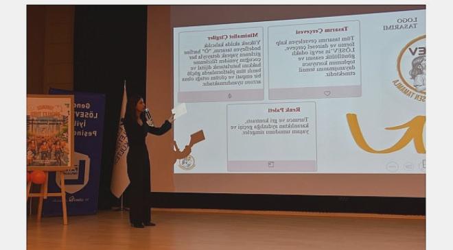 EÜ İletişim Fakültesi Öğrencilerinden LÖSEV Bilinçlendirme Projesi
