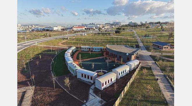Gebze Millet Bahçesi’nde Lokomotif Çocuk Köyü İnşaatı Tamamlandı
