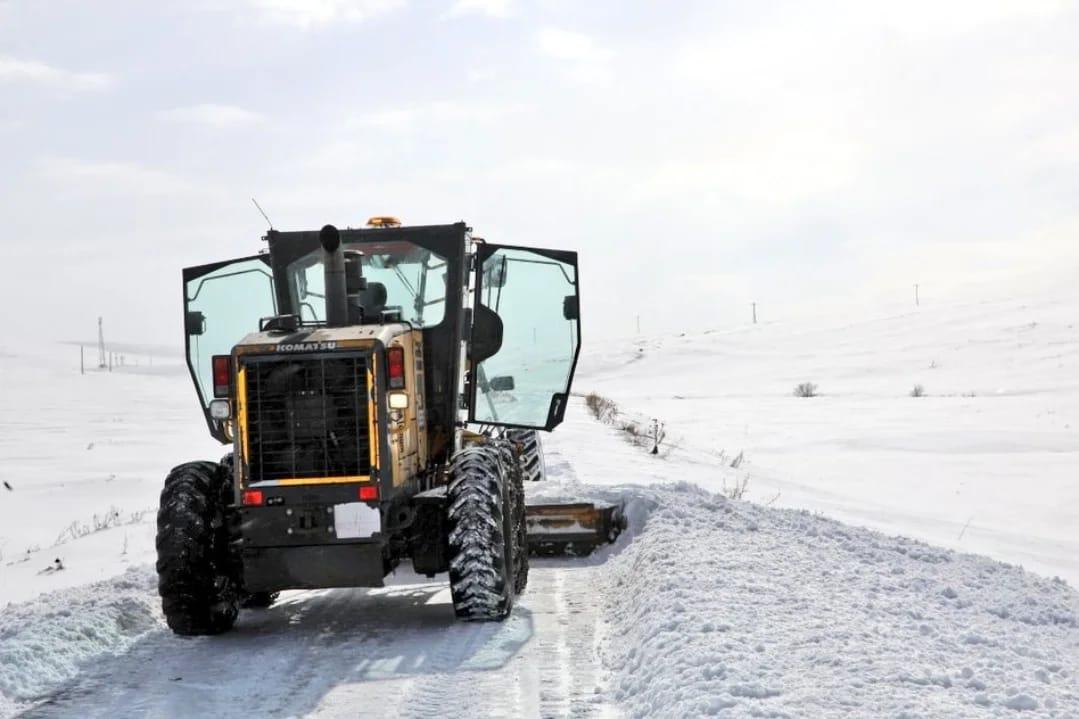 Kars İl Özel İdaresi Kar Yağışına Karşı 1084 Saatlik Kesintisiz Mücadele Verdi