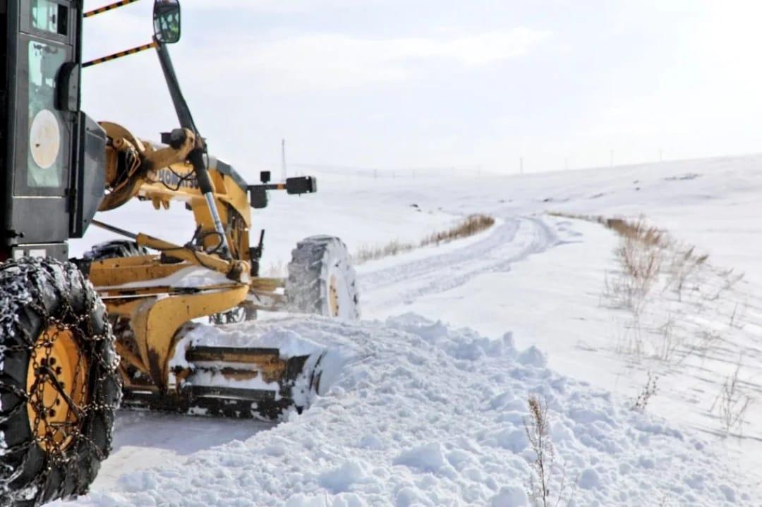 Kars İl Özel İdaresi Kar Yağışına Karşı 1084 Saatlik Kesintisiz Mücadele Verdi