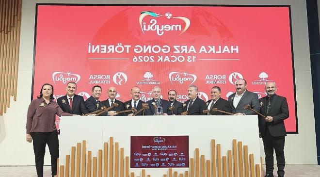 Meysu Gıda Halka Arzla Borsada İşlem Görmeye Başladı