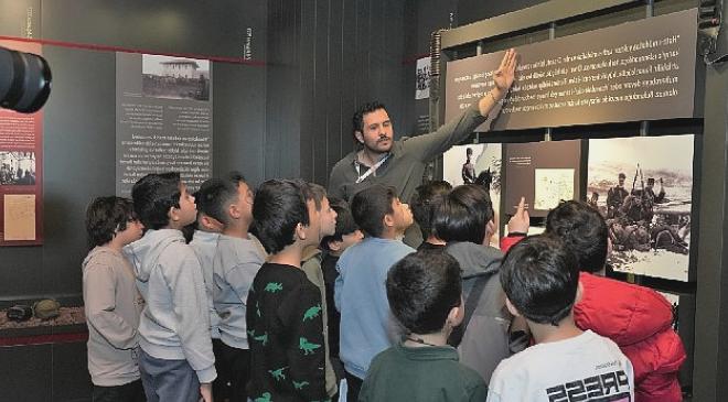 Pursaklar Yıldırım Beyazıt İlkokulu Öğrencileri Atatürk Ankara Milli Mücadele Müzesi’nde Tarihî Bilgilerle Buluştu