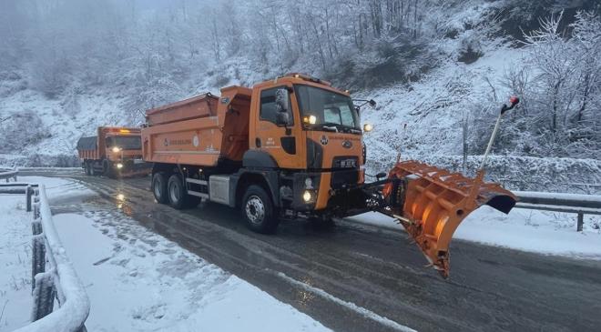Sivas-Kayseri Kara Yolunda Karla Mücadele ve Ulaşım Durumu