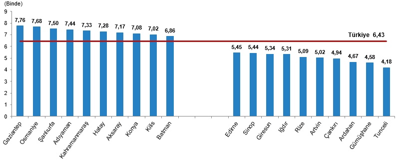 2025 Yılı Evlilik ve Boşanma İstatistikleri Açıklandı